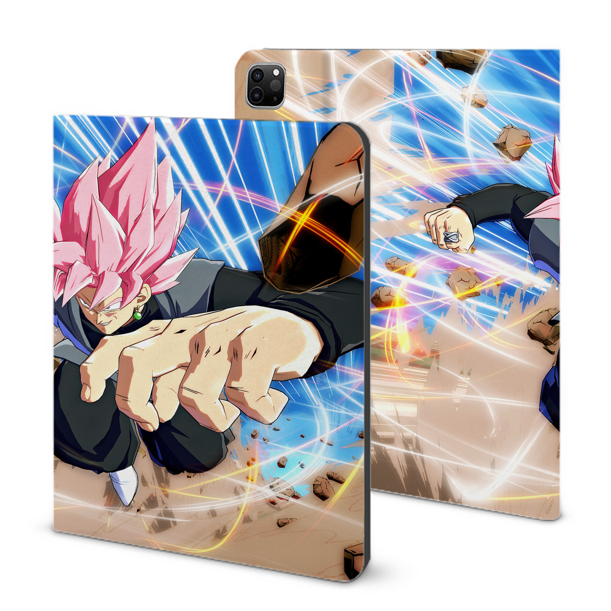 （画像用） ドラゴンボール DRAGON BALL IPad ケース ブック型 PUレザー TPU 耐衝撃 軽量 薄型 ペン収納なし 全面保護 IPad 各モデル対応